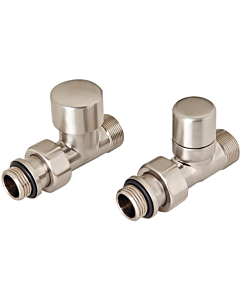 DRL Ovus designkraan en voetv. recht 1/2" rvs-look therm.voorber.