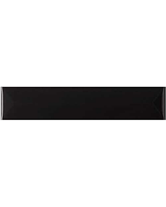 Mosa Foxtrot strip 7851 zwart 2.5 x 15 cm 1 stuks