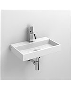Clou Mini Wash Me fontein met kraangat zonder plug wit keramiek