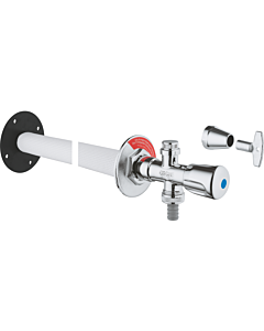 Grohe Eggemann gevelkraan vorstvrij 15 mm chroom