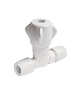 Wavin Hep2O stopkraan wit 15 mm