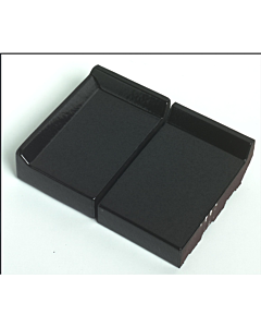 Terca raamdorpel 105x105x30 mm kering 20 mm zwart