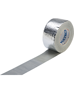 Ubbink aluminiumtape gewapend 72 mm rol 55 m