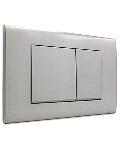 Dynamic Way bedieningsplaat square UP320/UP720 geborsteld zilver