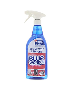 Blue Wonder desinfectie reiniger fles 750 ml