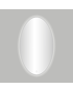 Best-Design Divo spiegel met LED ovaal B60 x H80 cm