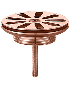 Best-Design Lyon open-rooster afvoerplug 1.1/4" rosé mat goud