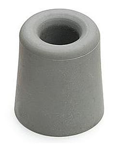 Deurbuffer rubber Ø 37 x 48 mm grijs