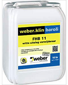Weber klin Baroli witte uitslag verwijderaar FHB-11  2.5 liter