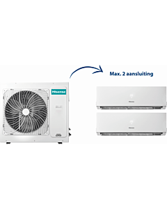 Hisense Free Match multisplit buitenunit 4,2 kW 2 aansluitingen R32