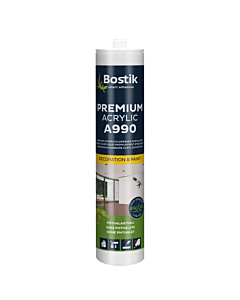 Bostik A990 Premium Acrylic 290 ml wit