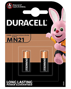 Duracell batterij MN21Secu 12V blister à 2 stuks