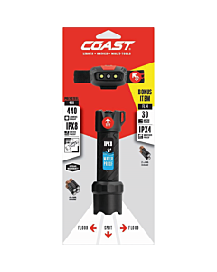 Coast Polysteel400 zaklamp met hoofdlamp FL14 incl. batterij